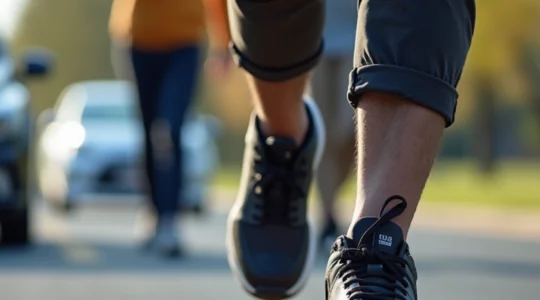 conduire-avec-une-botte-de-marche-que-dit-la-loi